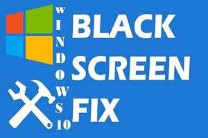 fix black screen of death windows 10