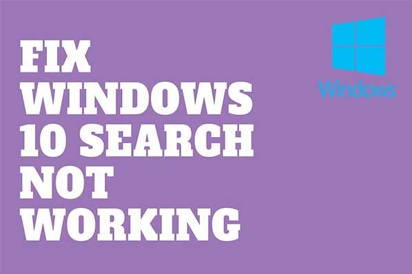 fix windows search not working