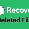 削除されたファイルを回復する