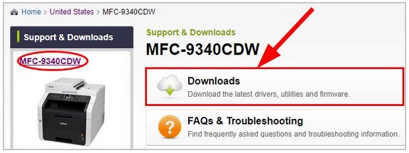 download brother MFC-9340CDW driver