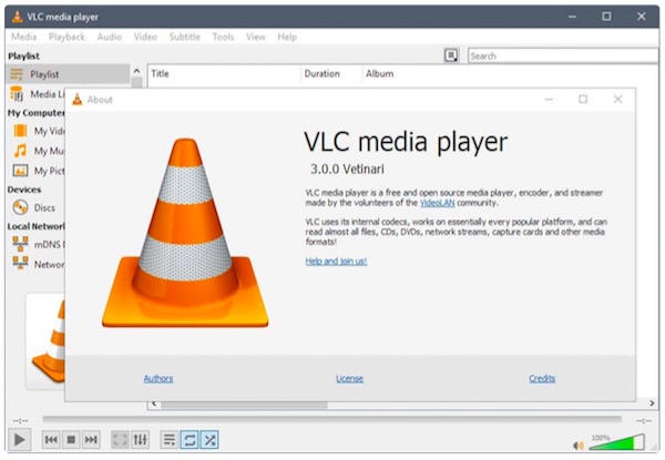 VLC | Free DVD player software for Windows 10